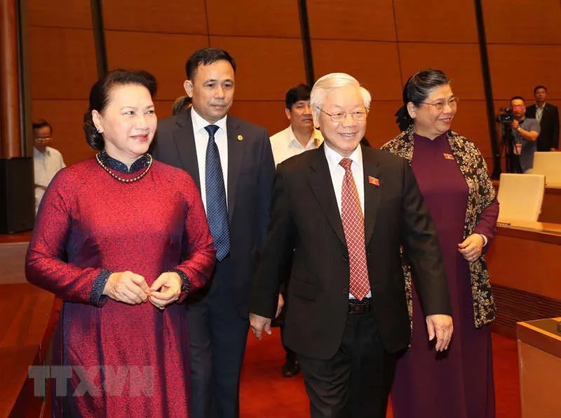 hình ảnh lễ khai mạc kỳ họp thứ 9, quốc hội khóa xiv hình 3 hinh anh le khai mac ky hop thu 9, quoc hoi khoa xiv hinh 3