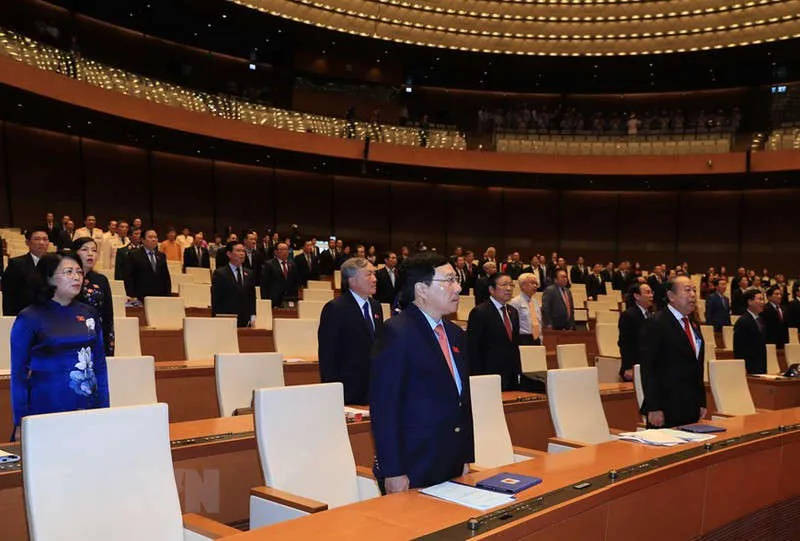 hình ảnh lễ khai mạc kỳ họp thứ 9, quốc hội khóa xiv hình 6 hinh anh le khai mac ky hop thu 9, quoc hoi khoa xiv hinh 6