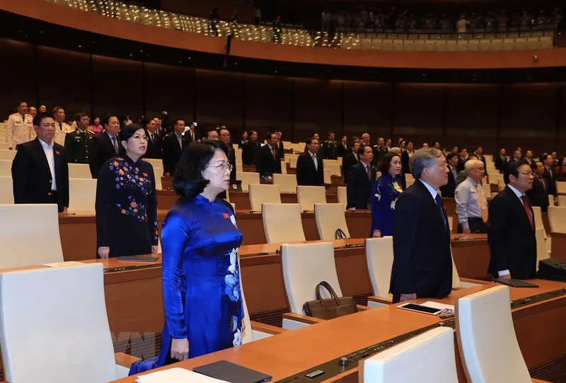 hình ảnh lễ khai mạc kỳ họp thứ 9, quốc hội khóa xiv hình 7 hinh anh le khai mac ky hop thu 9, quoc hoi khoa xiv hinh 7