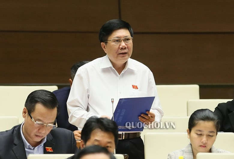 Đại biểu Cao Đình Thưởng, Đoàn ĐBQH tỉnh Phú Thọ. Ảnh: Quốc hội