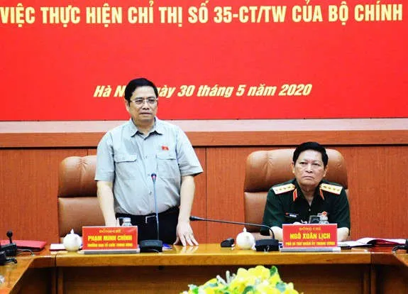 doan cong tac cua ban bi thu lam viec voi ban thuong vu quan uy tu hinh 1