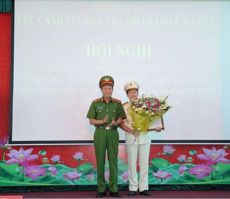 Phó giám đốc Công an Hà Nội làm Cục trưởng Cảnh sát điều tra tội phạm về ma túy