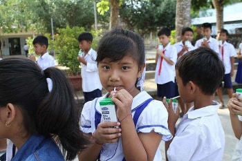 Gần 55.000 trẻ em tỉnh Trà Vinh được thụ hưởng chương trình Sữa học đường