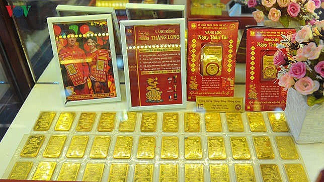 Giá vàng trong nước và thế giới tiếp tục tăng nhẹ