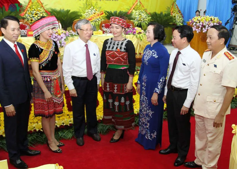 ong tran quoc vuong du dai hoi dang bo huyen van yen, tinh yen bai hinh 1