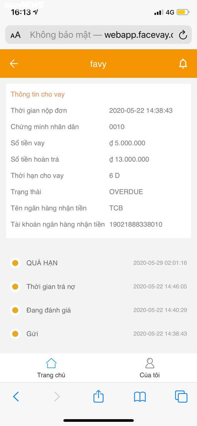 Tín dụng đen 'cắt cổ' khách hàng: Vay 25 triệu đồng, trả nửa tỷ vẫn chưa hết nợ - 3
