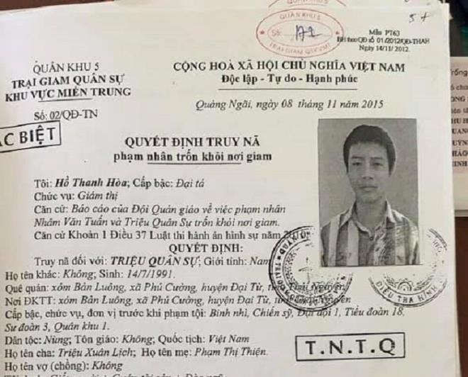 15 ngày trốn khỏi trại giam của tên tội phạm giết người Triệu Quân Sự - 3