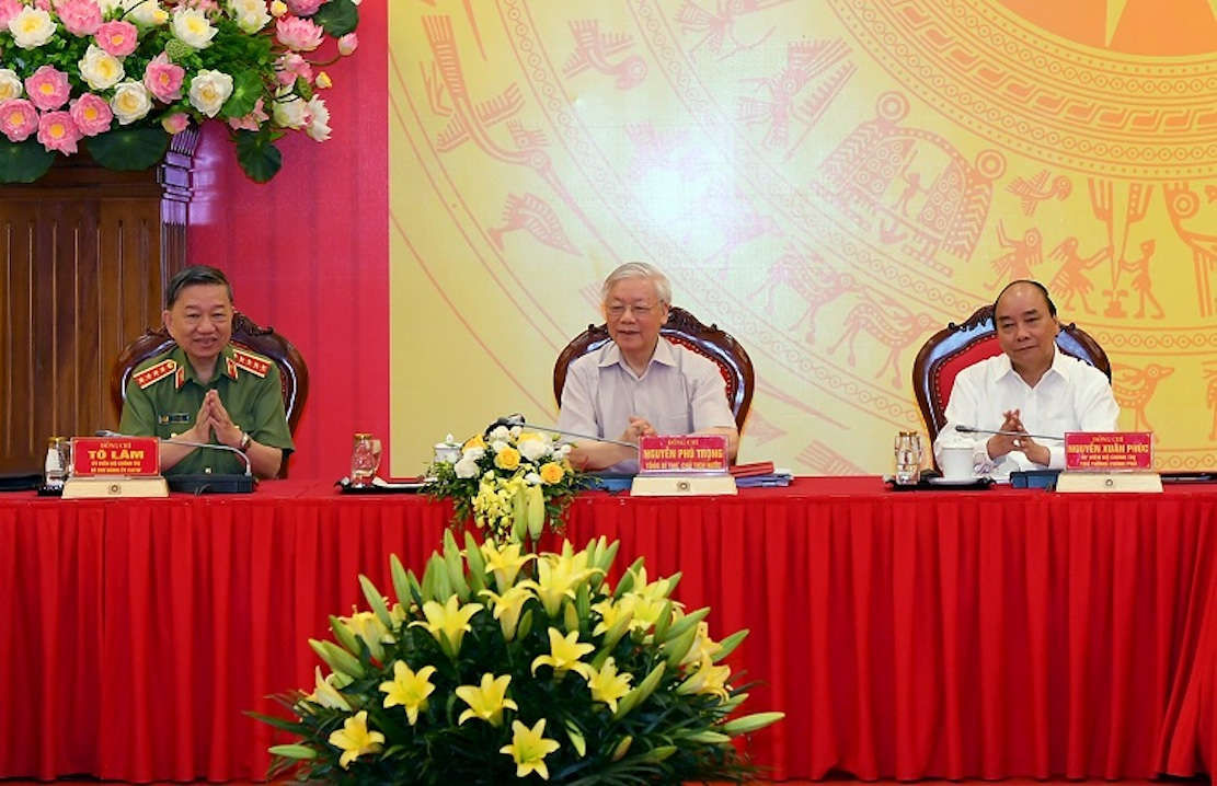 Tổng Bí thư: Công an phải làm tốt công tác bảo vệ chính trị nội bộ - 1
