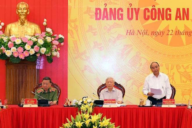 Tổng Bí thư: Công an phải làm tốt công tác bảo vệ chính trị nội bộ - 2