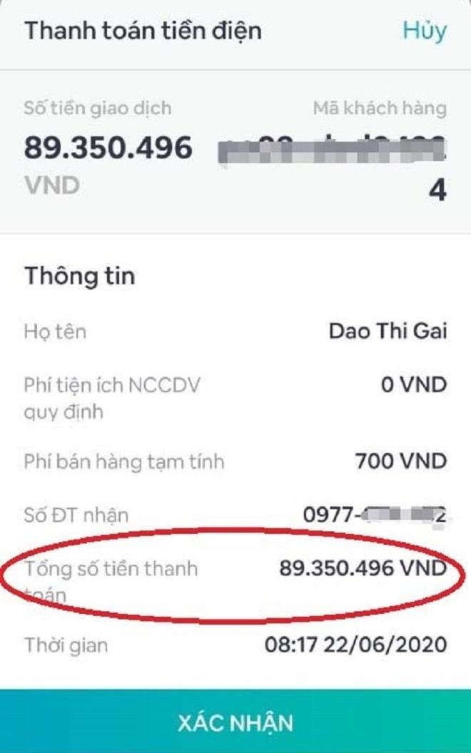 Hóa đơn tiền điện gần 90 triệu đồng: Đình chỉ Trưởng Phòng kinh doanh điện - 1
