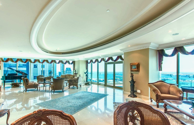 Căn penthouse có nút bấm điều trực thăng của Roger Federer ở Dubai - Ảnh 1. Căn penthouse có nút bấm điều trực thăng của Roger Federer ở Dubai - Ảnh 1.