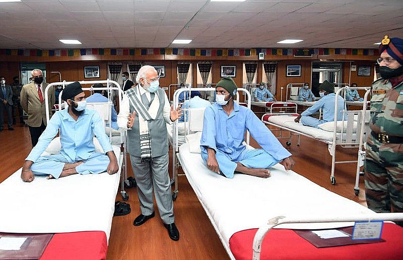 Thủ tướng Ấn Độ tới Ladakh, tuyên bố củng cố và phát triển biên giới