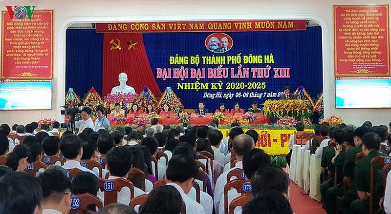 Khai mạc Đại hội Đảng bộ Thành phố Đông Hà, Quảng Trị