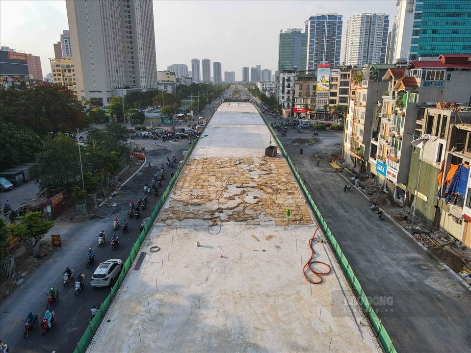 Hiện tại dự &aacute;n đ&atilde; thi c&ocirc;ng được 87,3%, khối lượng c&ocirc;ng việc c&ograve;n lại sẽ được tập trung triển khai trong v&ograve;ng 43 ng&agrave;y.