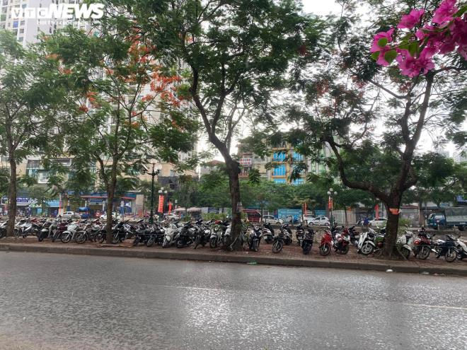 Hà Nội đón mưa rào giải nhiệt sau chuỗi ngày nắng nóng kéo dài - 4