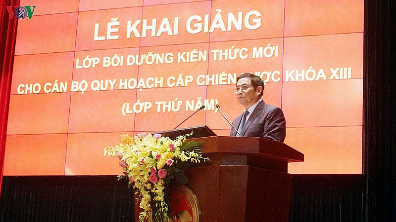 40 cán bộ quy hoạch cấp chiến lược được bồi dưỡng kiến thức mới