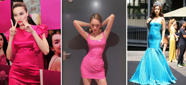 Đỗ Mỹ Linh lần đầu mặc xấu với váy cấu trúc khác lạ, biến body chữ S thành hình vuông - Ảnh 14 Đỗ Mỹ Linh lần đầu mặc xấu với váy cấu trúc khác lạ, biến body chữ S thành hình vuông - Ảnh 14