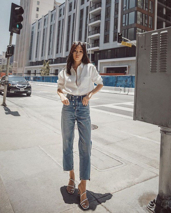 Muốn diện quần jeans mùa hè mà không bị bức bối, chị em hãy chọn 4 kiểu dáng này - Ảnh 3