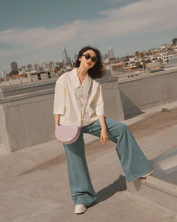 Muốn diện quần jeans mùa hè mà không bị bức bối, chị em hãy chọn 4 kiểu dáng này - Ảnh 6