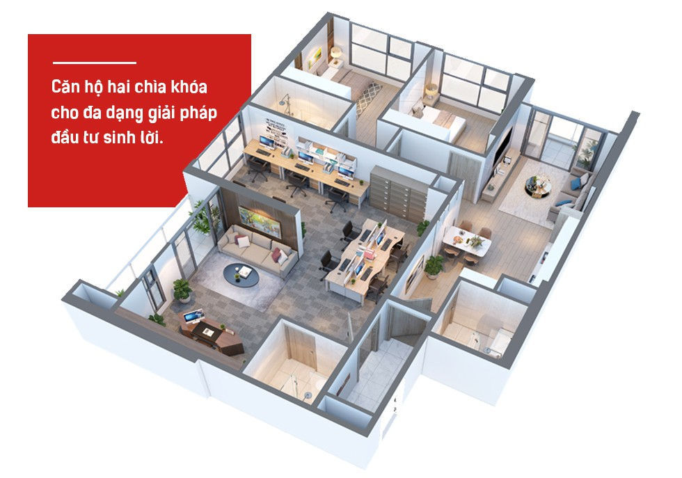 Mục sở thị căn hộ cao cấp bậc nhất của Vinhomes ở phía tây Hà Nội - 1