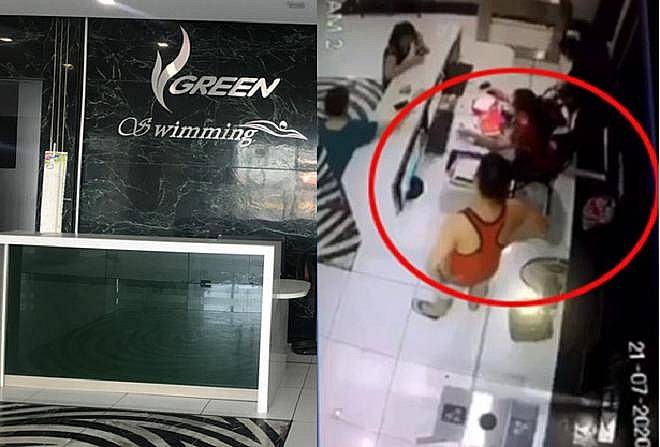 Điều tra người đàn ông bị tố mạo danh công an hành hung nữ nhân viên bể bơi