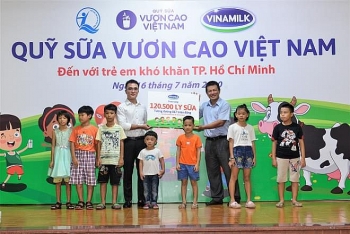 Vinamilk tiếp tục hành trình kết nối yêu thương tại TP.HCM