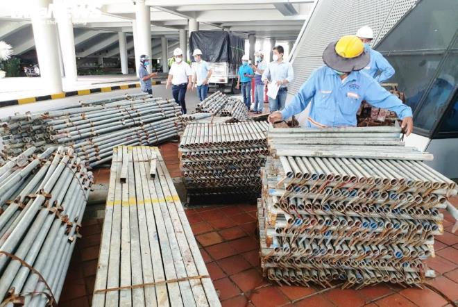 Chỉ 4 ngày, ‘đĩa bay’ hơn 94.000 m2 ở Đà Nẵng sẽ thành bệnh viện dã chiến - 2