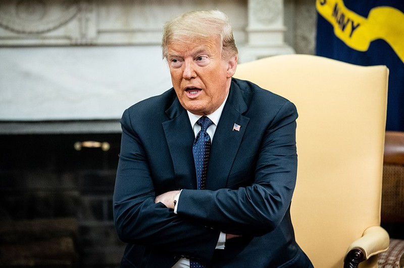 ong trump khuyen khich bo phieu qua thu tai bang chien dia florida  hinh 1