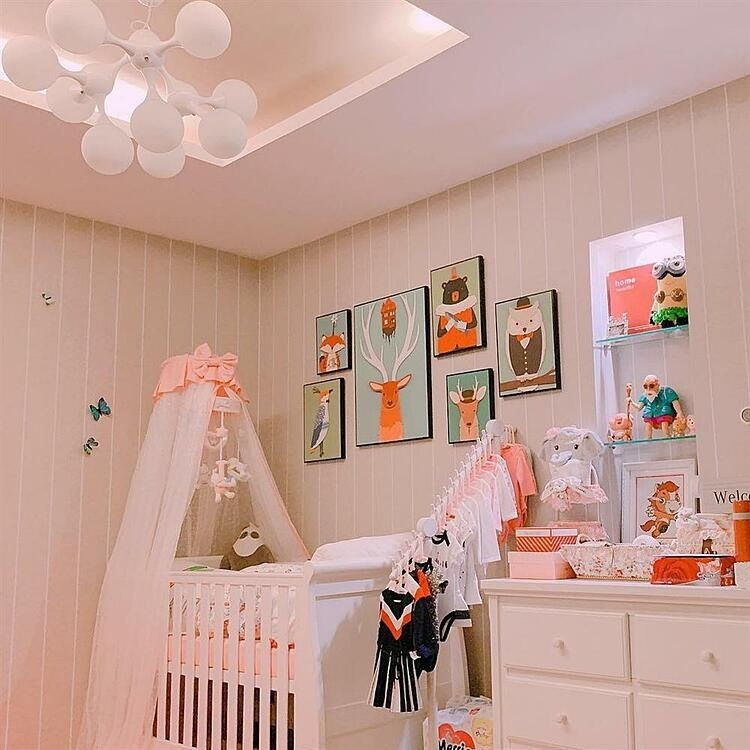 Phòng ngủ con gái Diệp Lâm Anh. Ảnh: NSCC