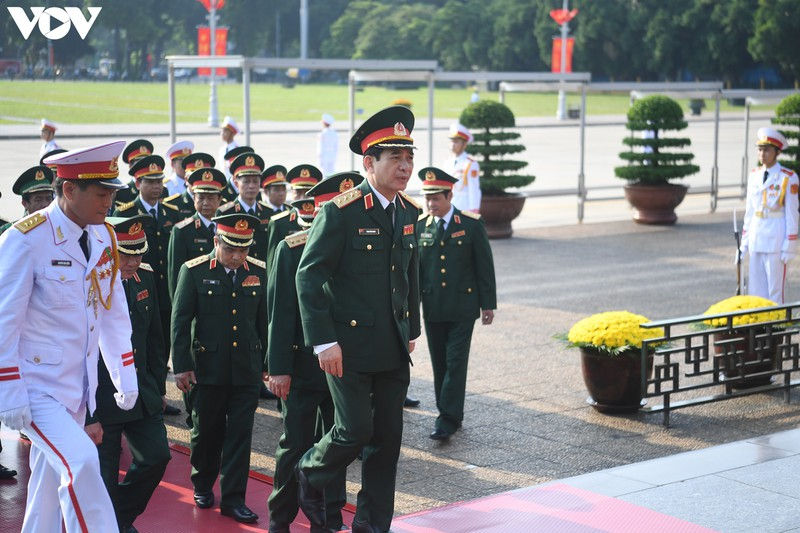 lanh dao dang, nha nuoc vao lang vieng chu tich ho chi minh hinh 8