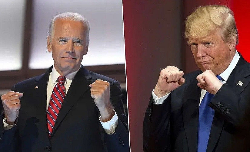 Ông Biden dẫn trước ông Trump tại 9/11 bang chiến địa hàng đầu