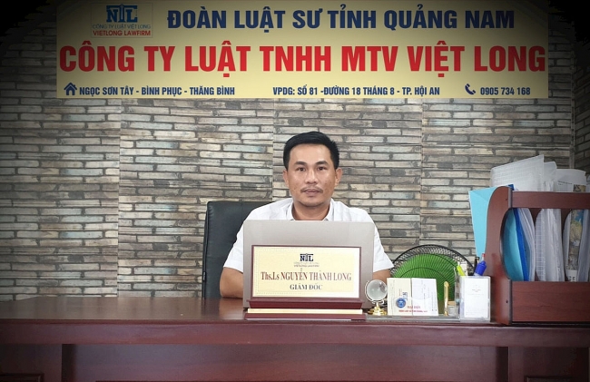 Bố cáo thành lập Công ty Luật Trách nhiệm Hữu hạn Một Thành Viên Việt Long