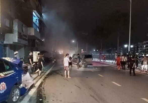 hai phong khoi to lai xe gay tai nan khien nu cong an tu vong