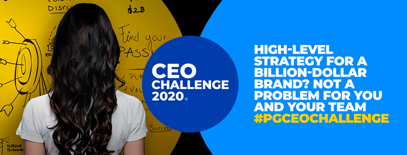 P&amp;G CEO Challenge là cuộc thi giải business case của tập đoàn P&amp;G, nhằm hướng đến đào tạo, phát triển các bạn trẻ trở thành những nhà lãnh đạo kinh doanh toàn cầu