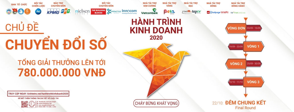 Hành trình Kinh doanh là cuộc thi xoay quanh giá trị cốt lõi về giải Case Study lớn nhất miền Bắc do CLB Nhà Kinh tế - trường Đại học Kinh tế Quốc dân (YEC-NEU) tổ chức