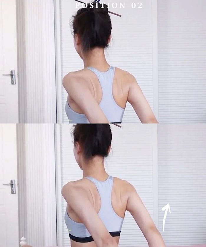 Bài tập giúp vai thon gọn, lộ xương quai xanh, diện đồ cực gợi cảm - Ảnh 3