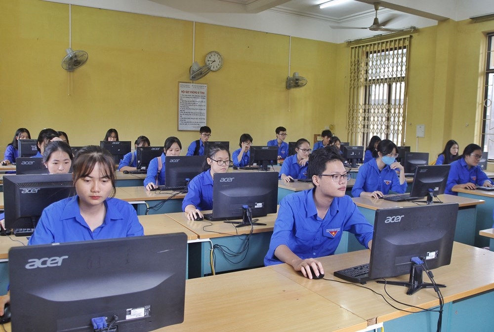 Các thí sinh tham gia cuộc thi (Ảnh- Haiphong.gov.vn)