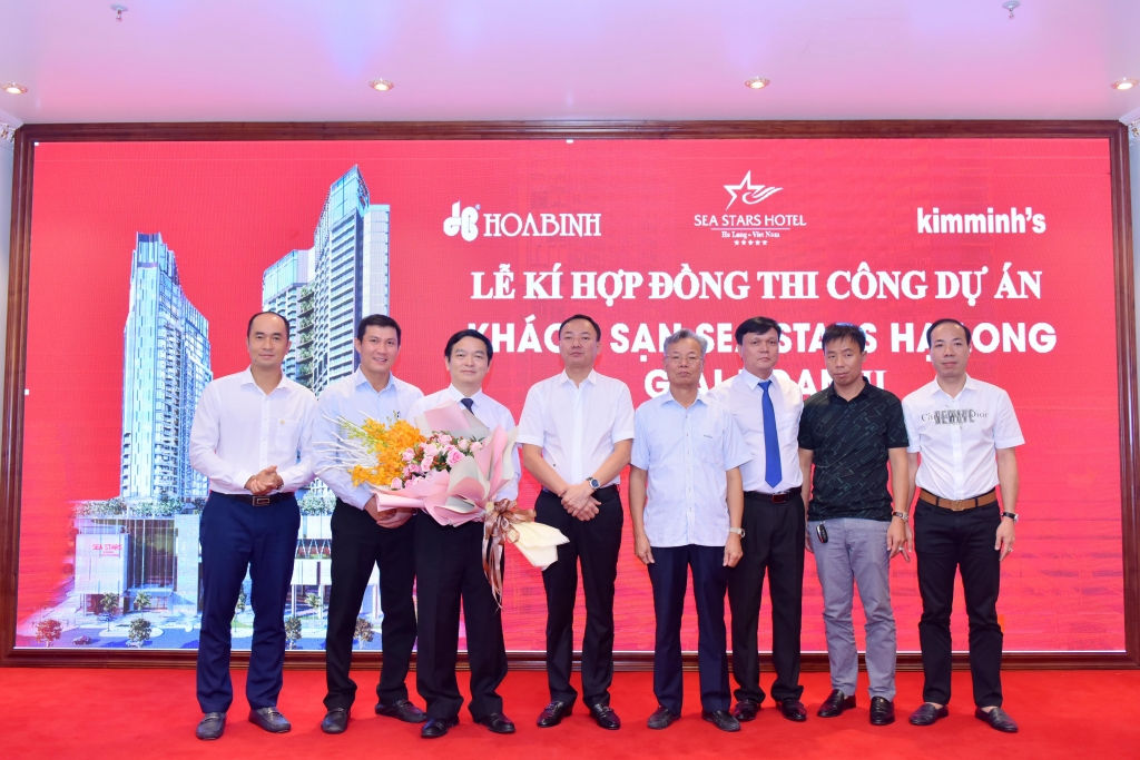 Lễ kí hợp đồng thi công dự án khách sạn Sea Stars Hạ Long