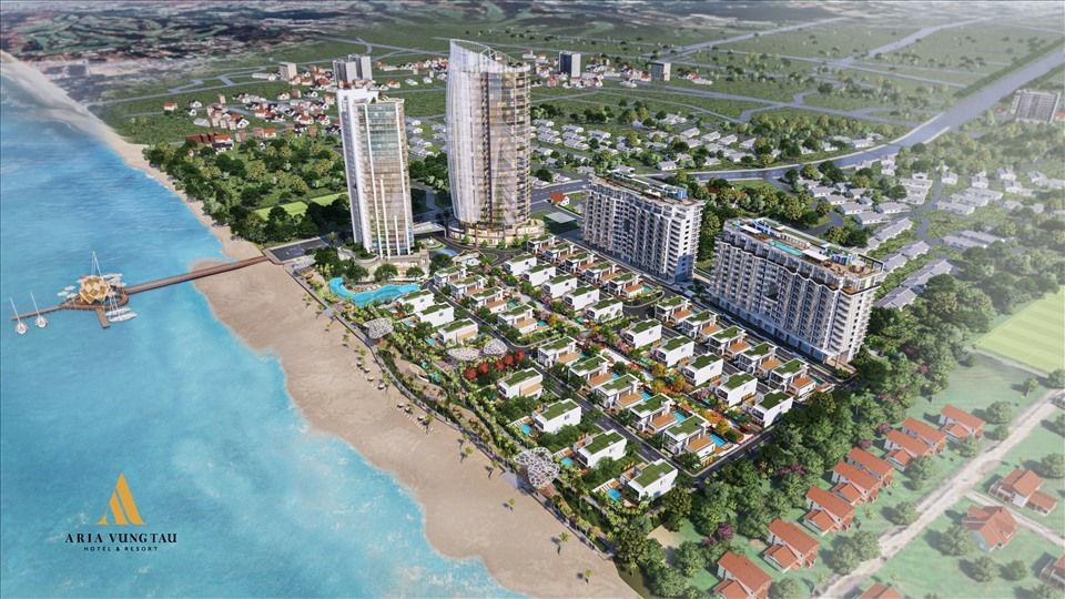 Phối cảnh dự án Aria tại Vũng Tàu