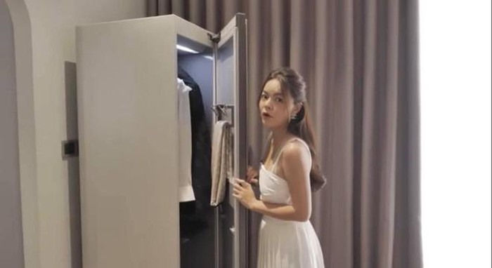 Tủ điện tử bảo quản đồ thông minh. Ảnh: Cắt Clip, NSCC