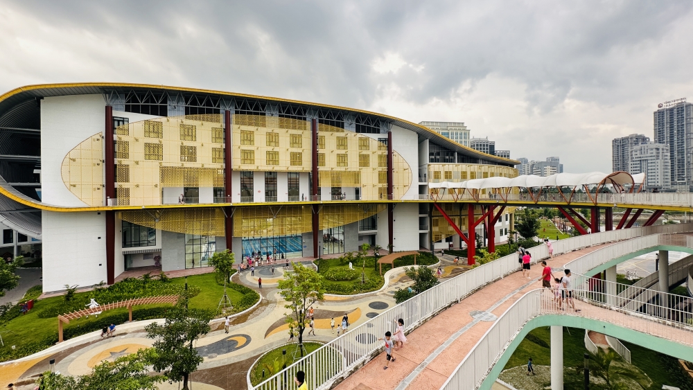 Bạn nhỏ Thủ đô hòa mình trong không gian sáng tạo Cung Thiếu nhi Hà Nội Bạn nhỏ Thủ đô hòa mình trong không gian sáng tạo Cung Thiếu nhi Hà Nội