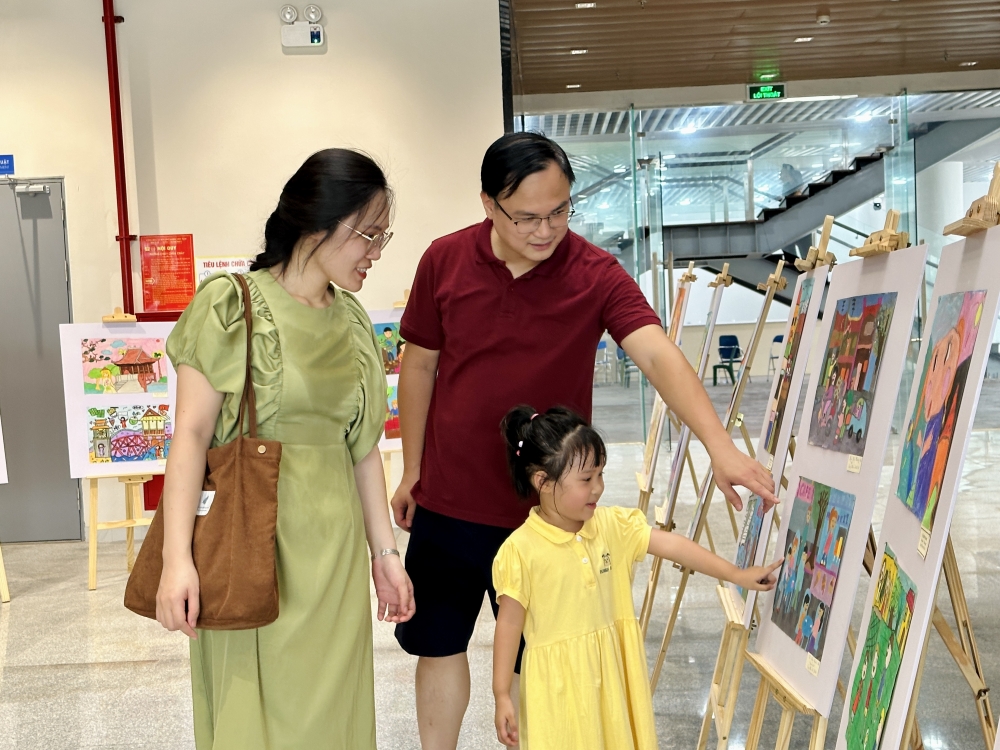 Bạn nhỏ Thủ đô hòa mình trong không gian sáng tạo Cung Thiếu nhi Hà Nội Khám phá cung thiếu nhi hiện đại bậc nhất Việt Nam