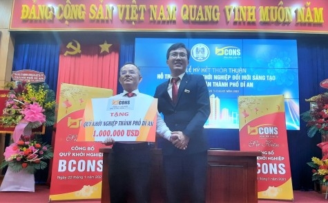 ra mat quy khoi nghiep bcons 40 trieu usd