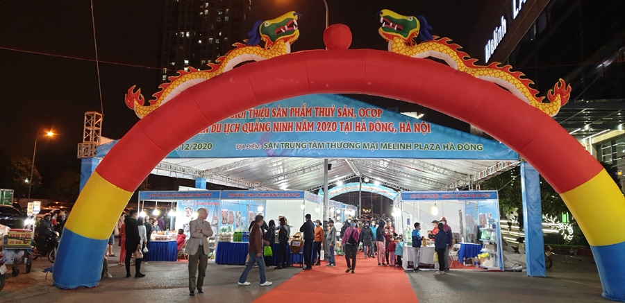 Khai mạc Tuần giới thiệu sản phẩm thủy sản, OCOP và xúc tiến du lịch Quảng Ninh tại Hà Nội