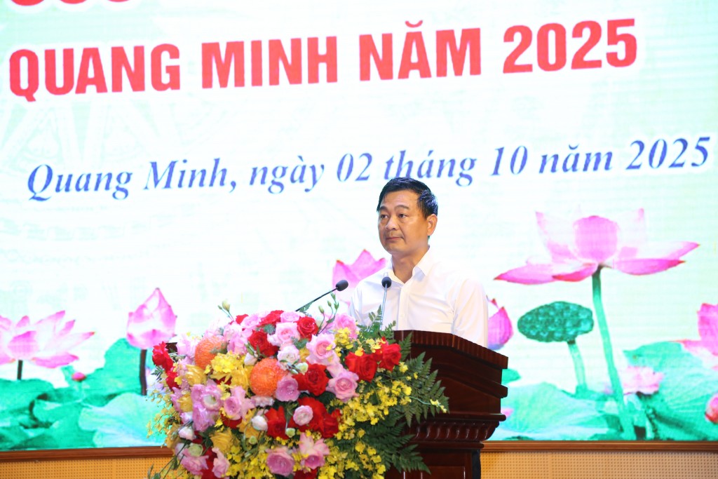 Hơn 63.000 người dân xã Quang Minh được khám sức khỏe miễn phí
