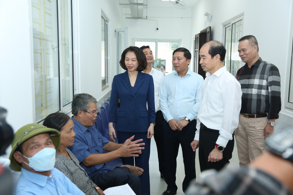 Hơn 63.000 người dân xã Quang Minh được khám sức khỏe miễn phí