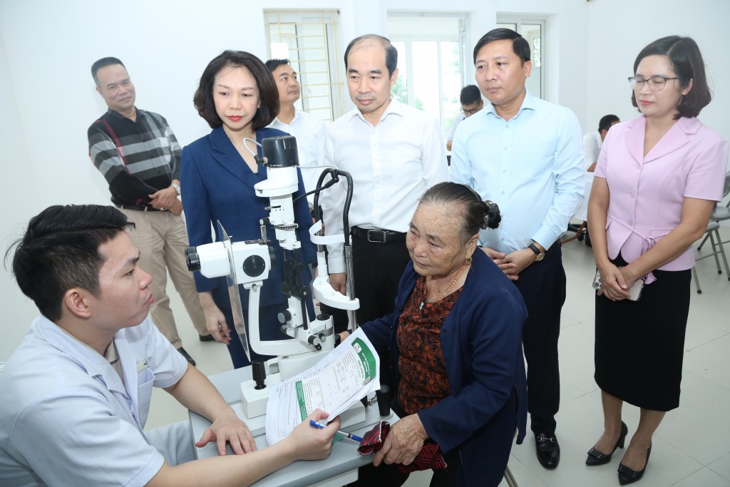 Hơn 63.000 người dân xã Quang Minh được khám sức khỏe miễn phí