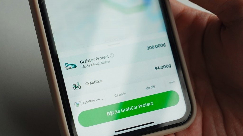 Grab Việt Nam hợp tác cùng ZaloPay trải nghiệm thanh toán không dùng tiền mặt