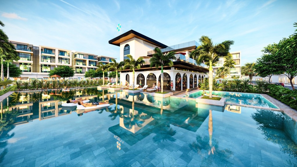 Khu Club House tích hợp các dịch vụ cao cấp giúp cư dân tận hưởng cuộc sống trọn vẹn