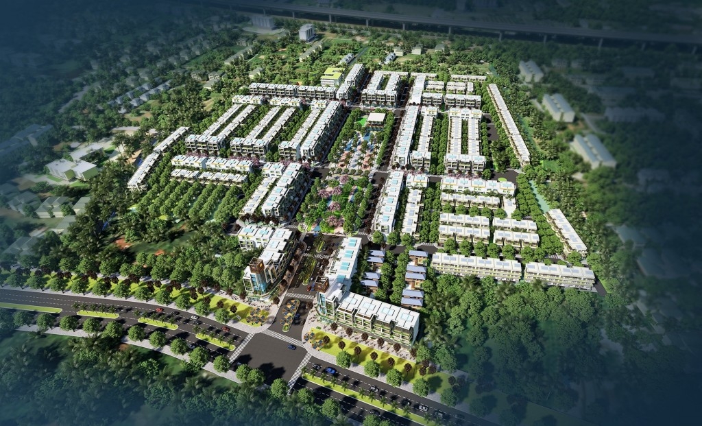Phối cảnh tổng thể dự án Lumina Grand Square